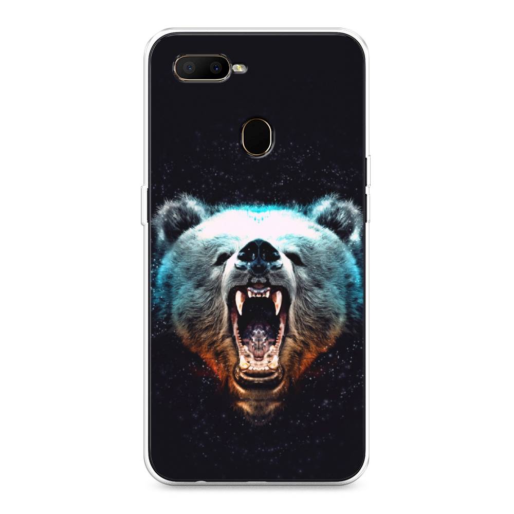 

Чехол Awog на Oppo A5s "Медведь", Разноцветный, 252350-2