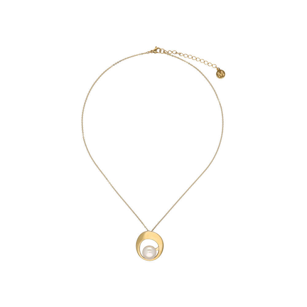 Колье из стали 45 см Majorica 16710.01.B.000.010.1, жемчуг