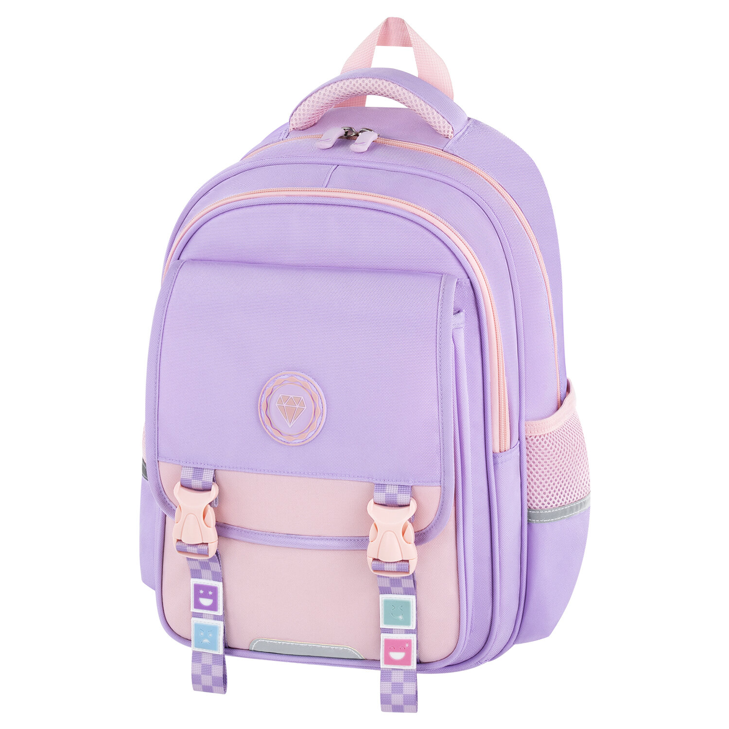 Рюкзак школьный Brauberg Snap Delicate lilac 272068 для девочки в школу для подростков рюкзак тактический
