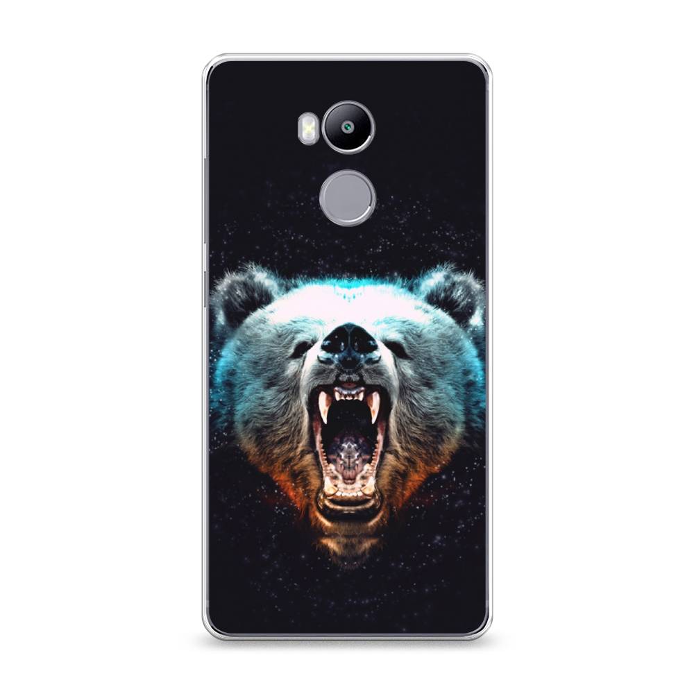 

Чехол Awog на Xiaomi Redmi 4 Pro "Медведь", Разноцветный, 31250-2