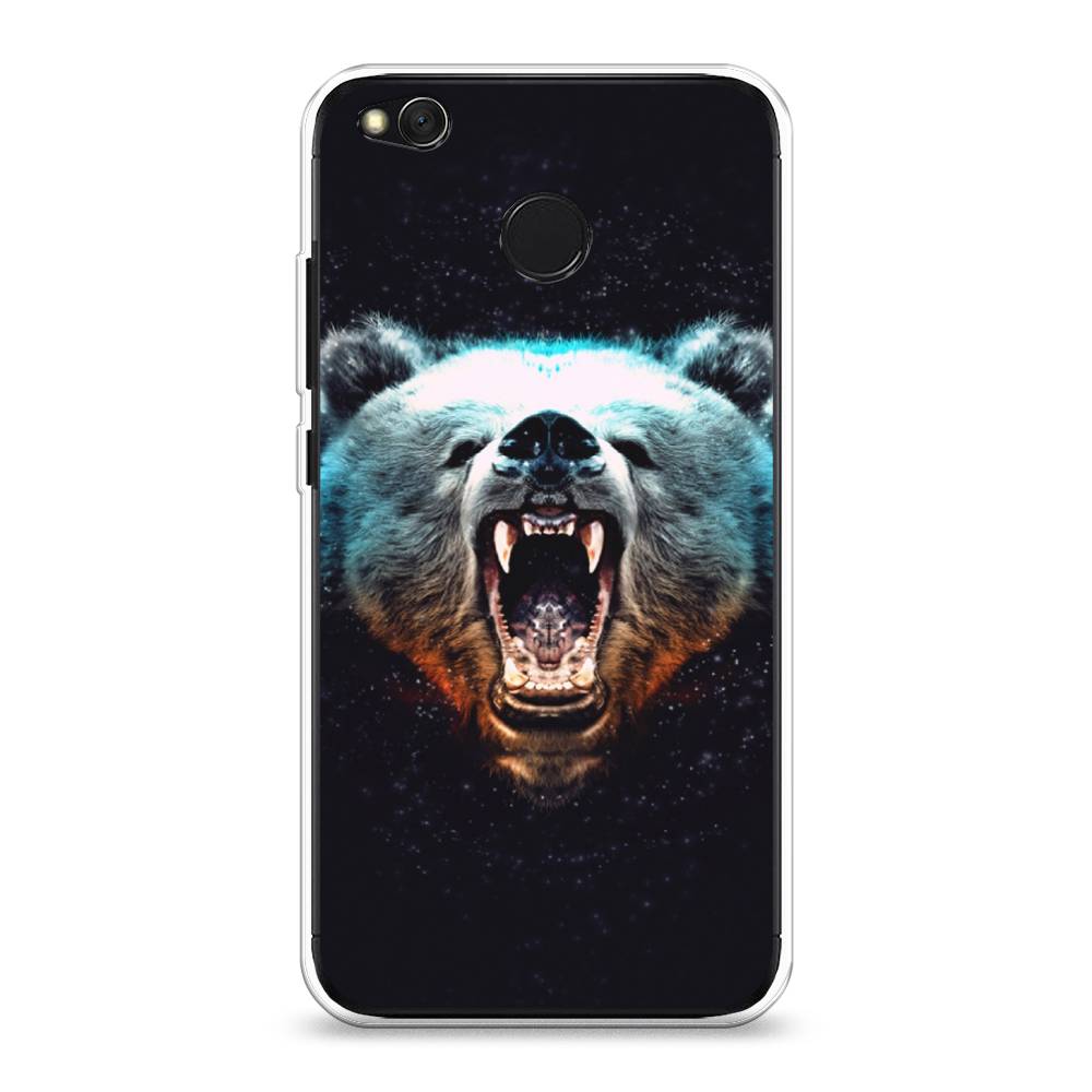 

Чехол Awog на Xiaomi Redmi 4X "Медведь", Разноцветный, 31450-2