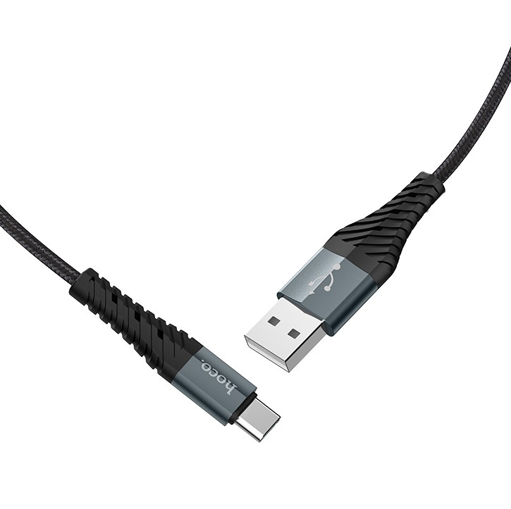 

Дата-кабель USB универсальный Lightning Hoco X38 Cool Charging (черный)