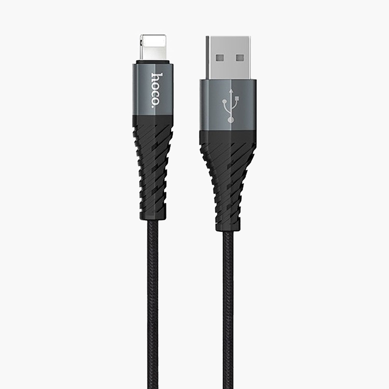 фото Дата-кабель usb универсальный lightning hoco x38 cool charging (черный) basemarket