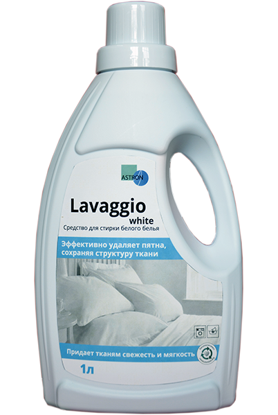 фото Гель для стирки lavaggio white, 1 л астрон