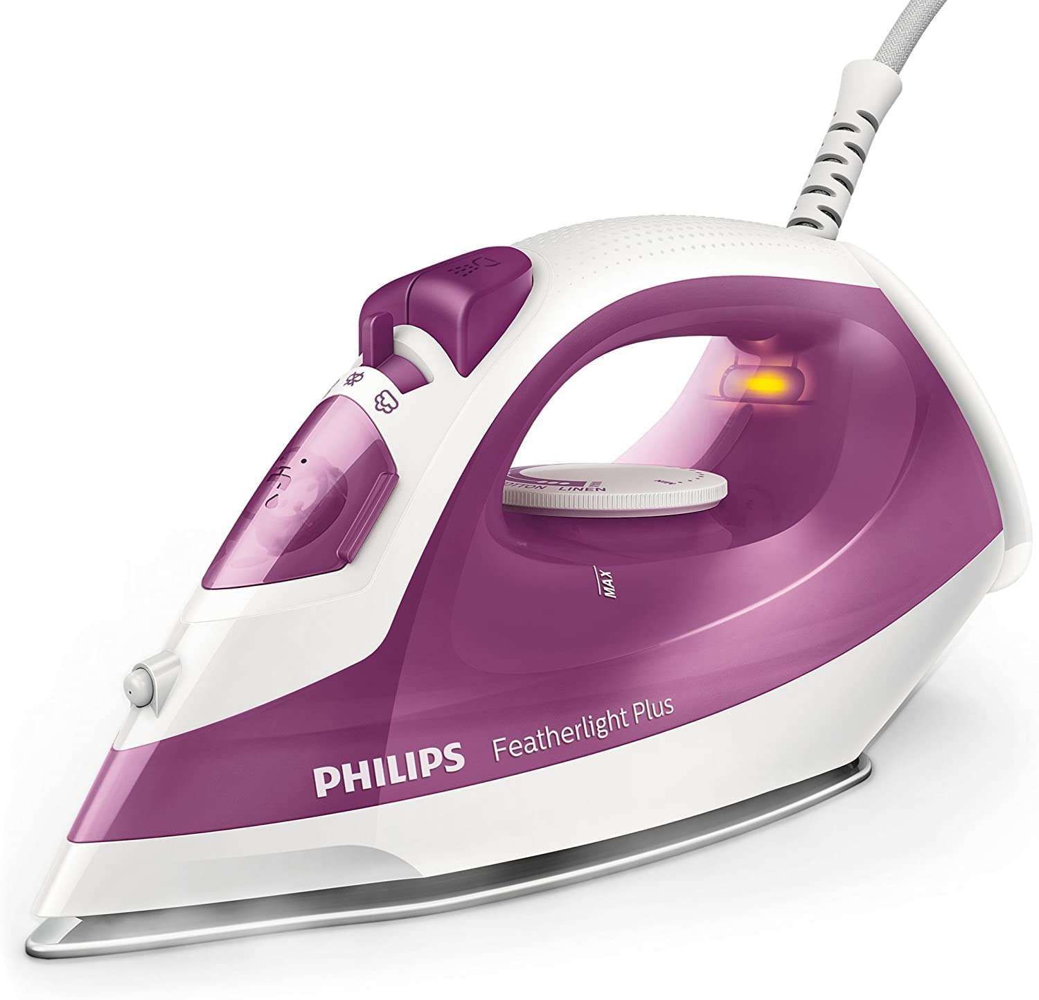 Утюг Philips GC1426/30 белый, фиолетовый пылесос philips fc9571 01 фиолетовый