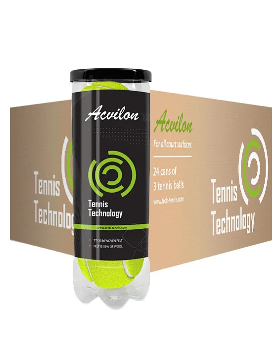 Мячи для большого тенниса Tennis Technology Acvilon 72 штуки