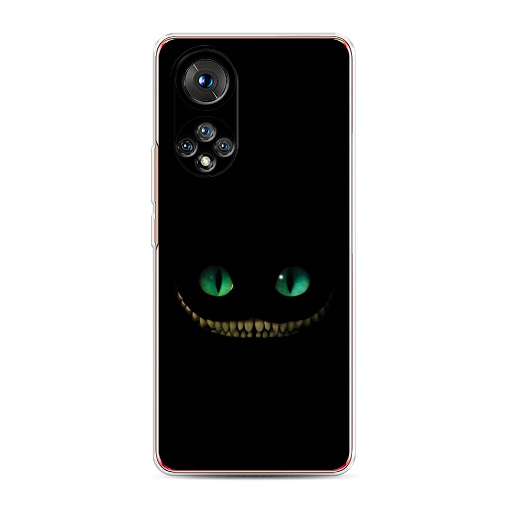 

Чехол Awog "Зеленоглазый чеширский кот" для Honor 50, Черный, 6105450-10