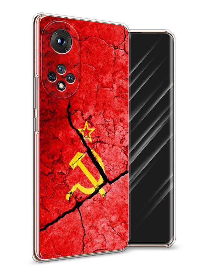 

Чехол Awog на Honor 50 "СССР", Красный;черный;желтый, 6105450-5