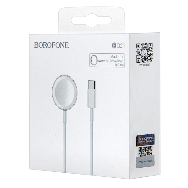 Беспроводное зарядное устройство Borofone BQ21 для Iwatch, 5 W белый (2014558)