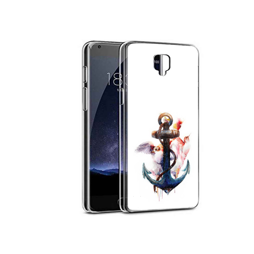 

Чехол MyPads Tocco для OnePlus 3 якорь с птицами (PT47261.124.703), Прозрачный, Tocco