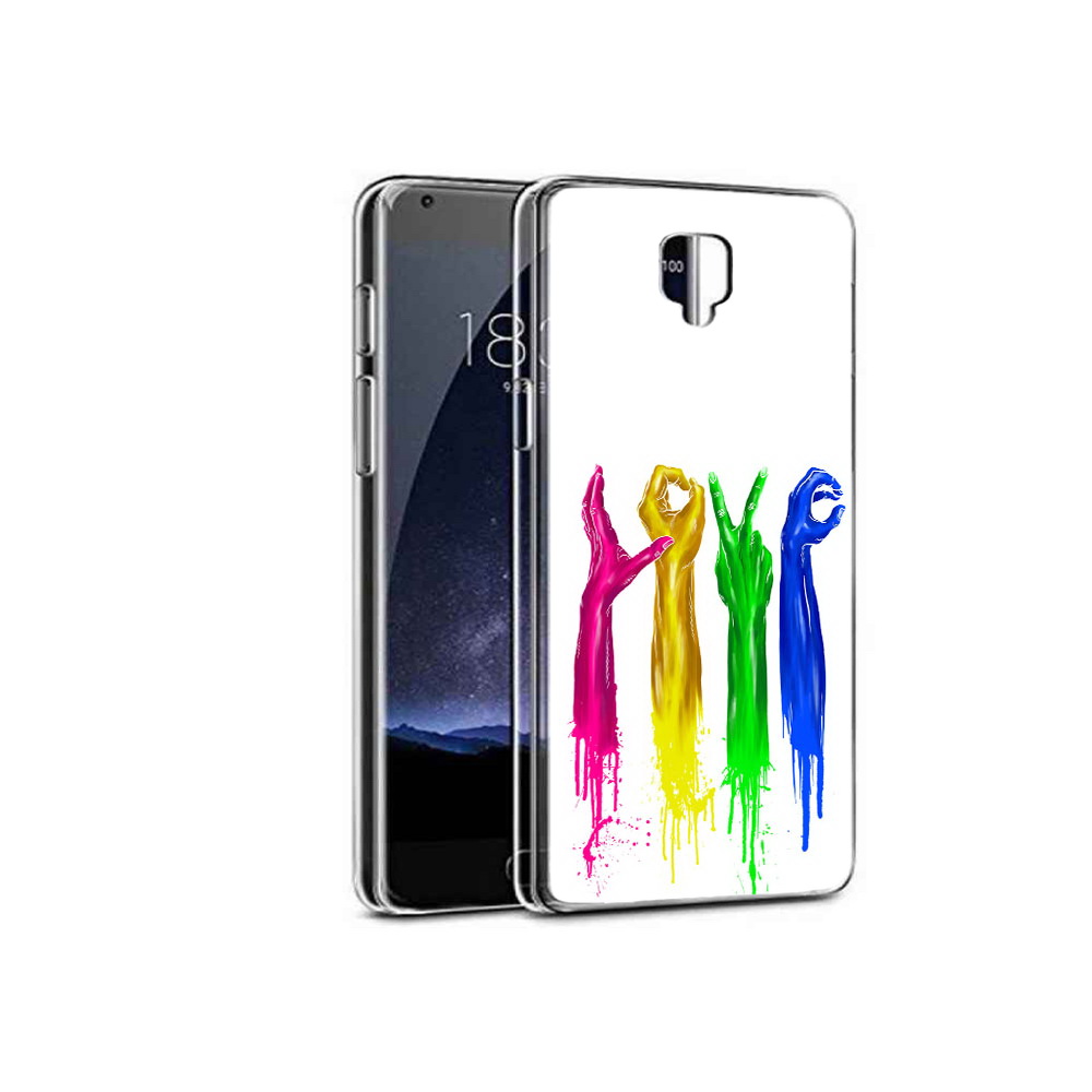 

Чехол MyPads Tocco для OnePlus 3 яркие руки love (PT47261.124.707), Прозрачный, Tocco