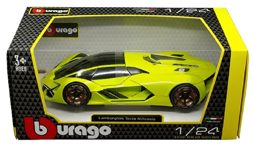 Машинка металлическая 1:24 Bburago Lamborghini Terzo Millennio 18-21094