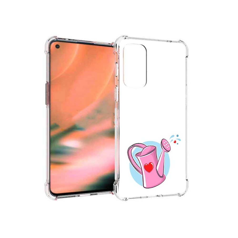 

Чехол MyPads Tocco для OnePlus Nord 2 5G Лейка любви 14 февраля (PT161451.125.103), Прозрачный, Tocco