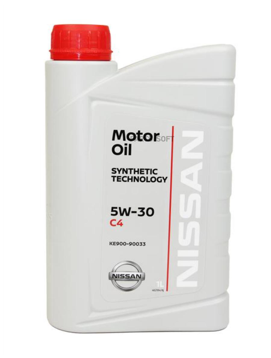 

Моторное масло Nissan синтетическое DPF 5W30 C4 1л, Motor Oil DPF R