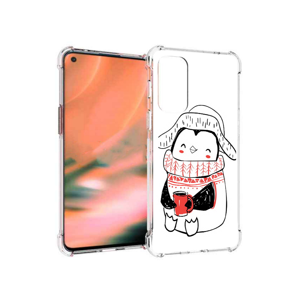 

Чехол MyPads Tocco для OnePlus Nord 2 5G Милый пингвин (PT161451.125.115), Прозрачный, Tocco
