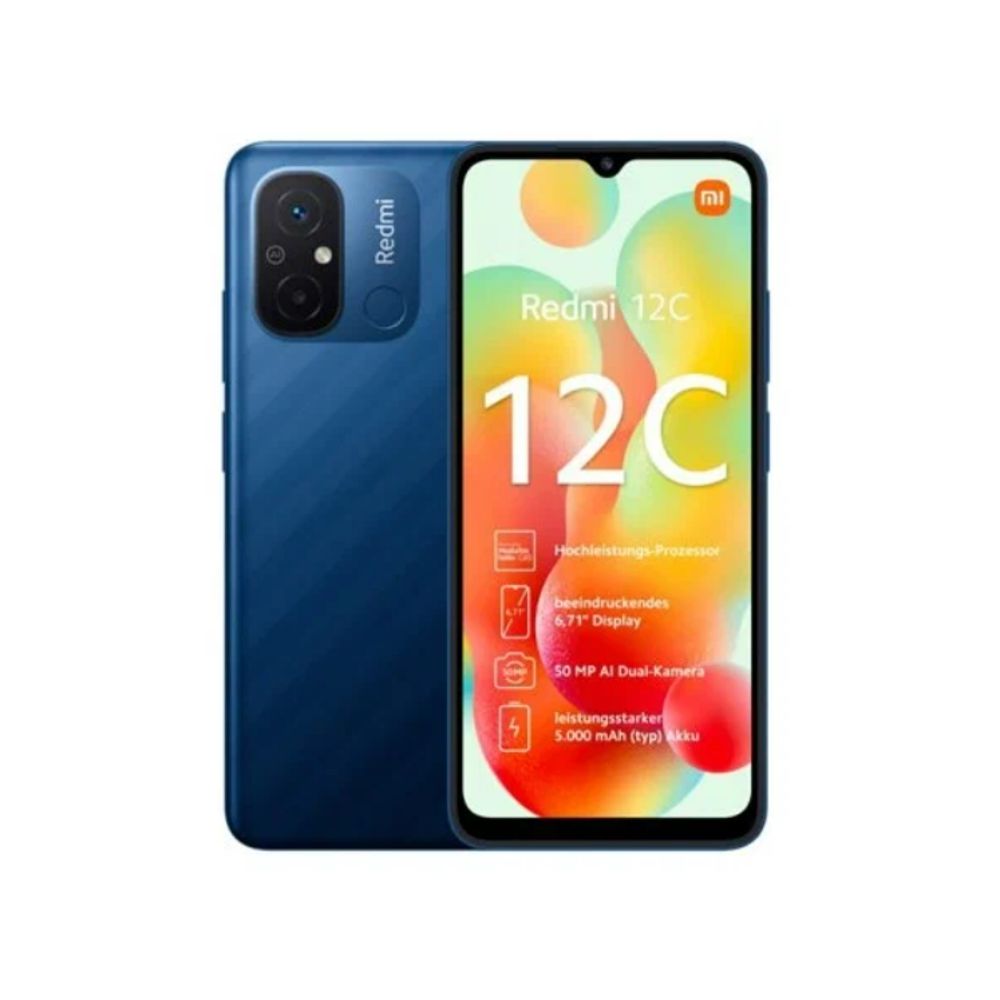 Смартфон Xiaomi Redmi 12C 4/64GB Ocean Blue (6941812716649) Global