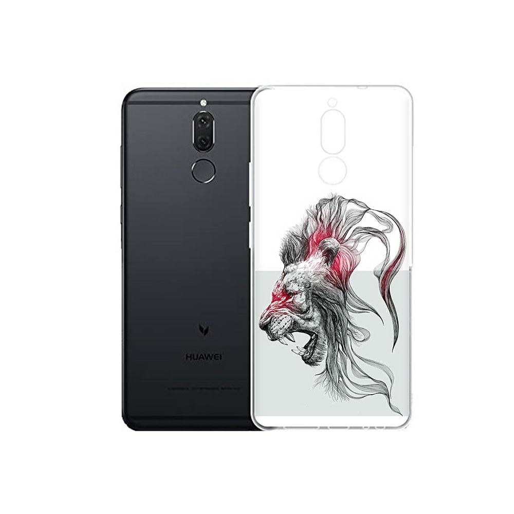 Чехол MyPads Tocco для Huawei Nova 2i разъяренный лев (PT92543.64.576)