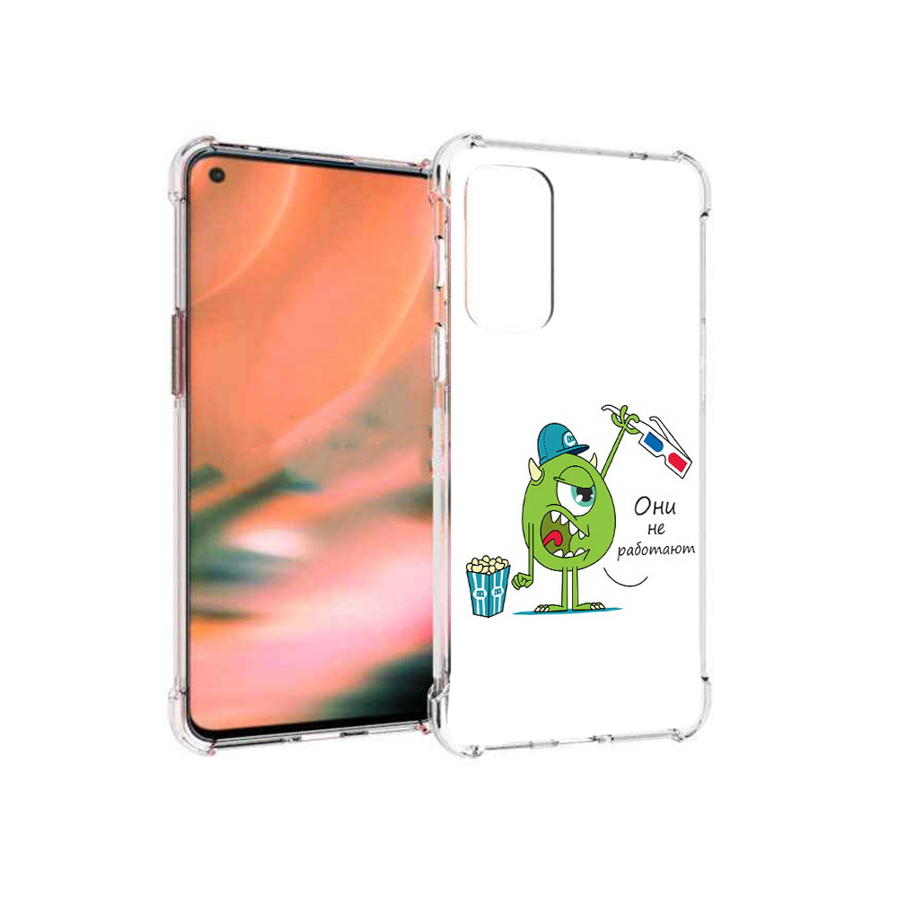 

Чехол MyPads Tocco для OnePlus Nord 2 5G Очки не работают (PT161451.125.129), Прозрачный, Tocco