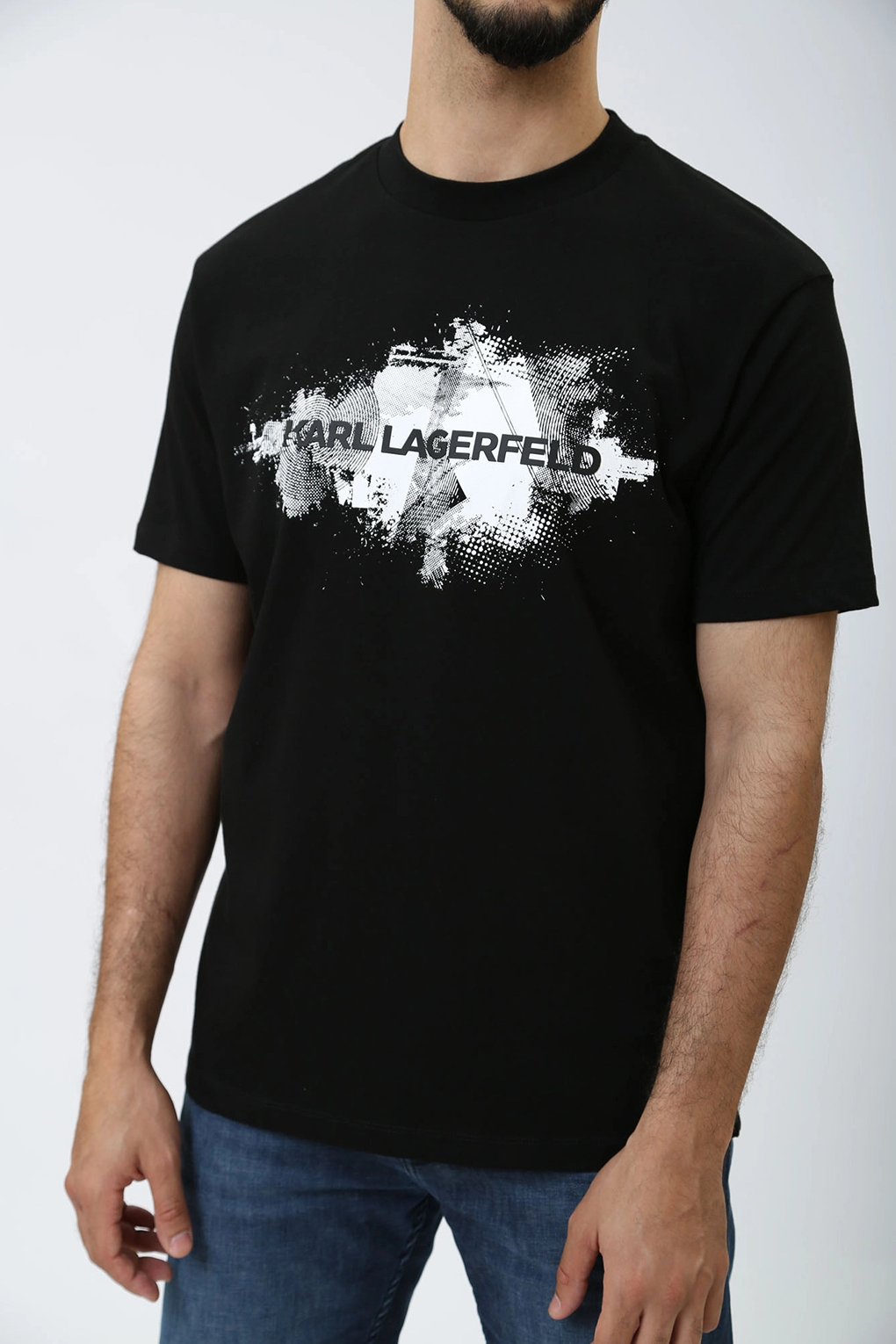 

Футболка мужская Karl Lagerfeld 542224_755148 черная L, Черный, 542224_755148