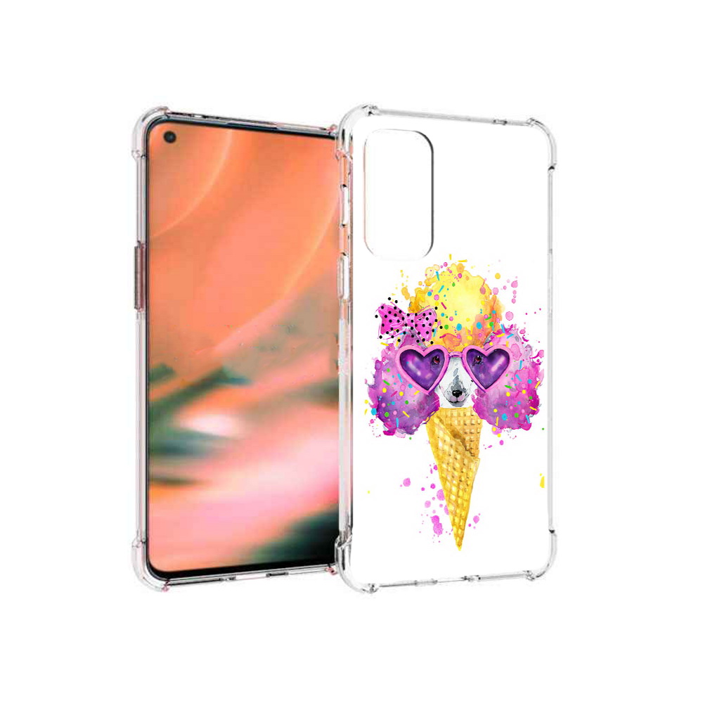 

Чехол MyPads Tocco для OnePlus Nord 2 5G Рожок (PT161451.125.146), Прозрачный, Tocco