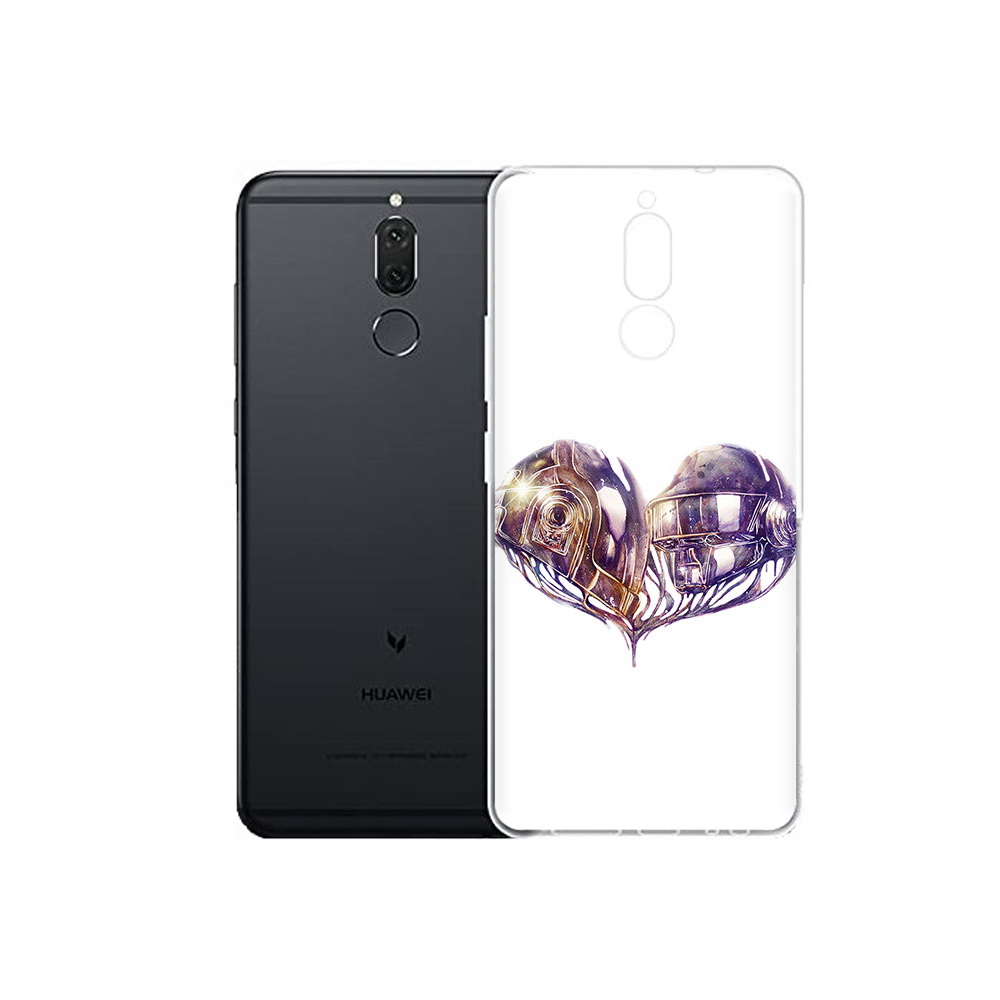 

Чехол MyPads Tocco для Huawei Nova 2i сердце абстракция (PT92543.64.596), Прозрачный, Tocco