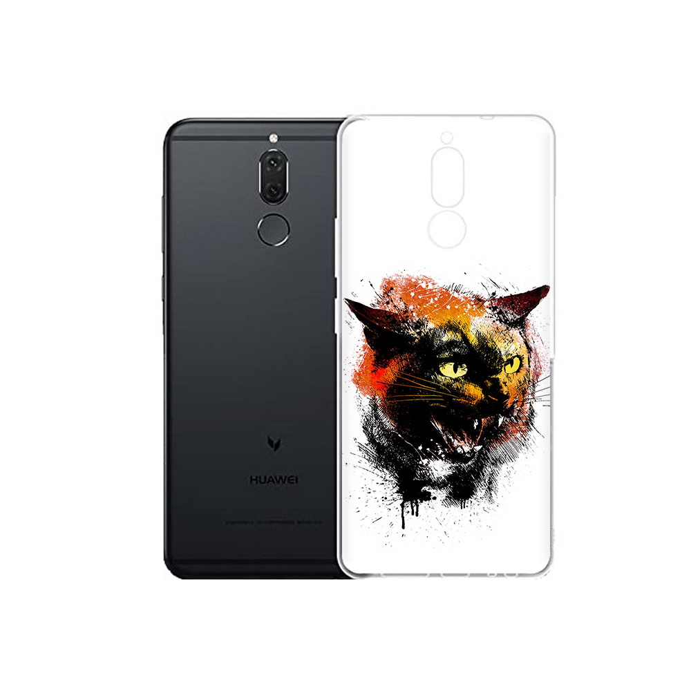

Чехол MyPads Tocco для Huawei Nova 2i сиамский кот (PT92543.64.598), Прозрачный, Tocco
