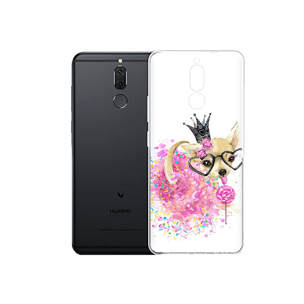 

Чехол MyPads Tocco для Huawei Nova 2i сладкая принцесса (PT92543.64.606), Прозрачный, Tocco