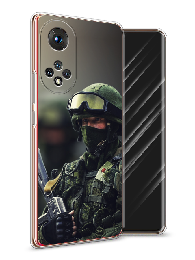 

Чехол Awog на Honor 50 "Солдат", Зеленый;серый, 6105450-5