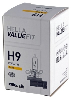 

BEHR-HELLA 8GH242632161 ЛАМПА НАКАЛИВАНИЯ VALUEFIT, H9 12V 65W PGJ 195