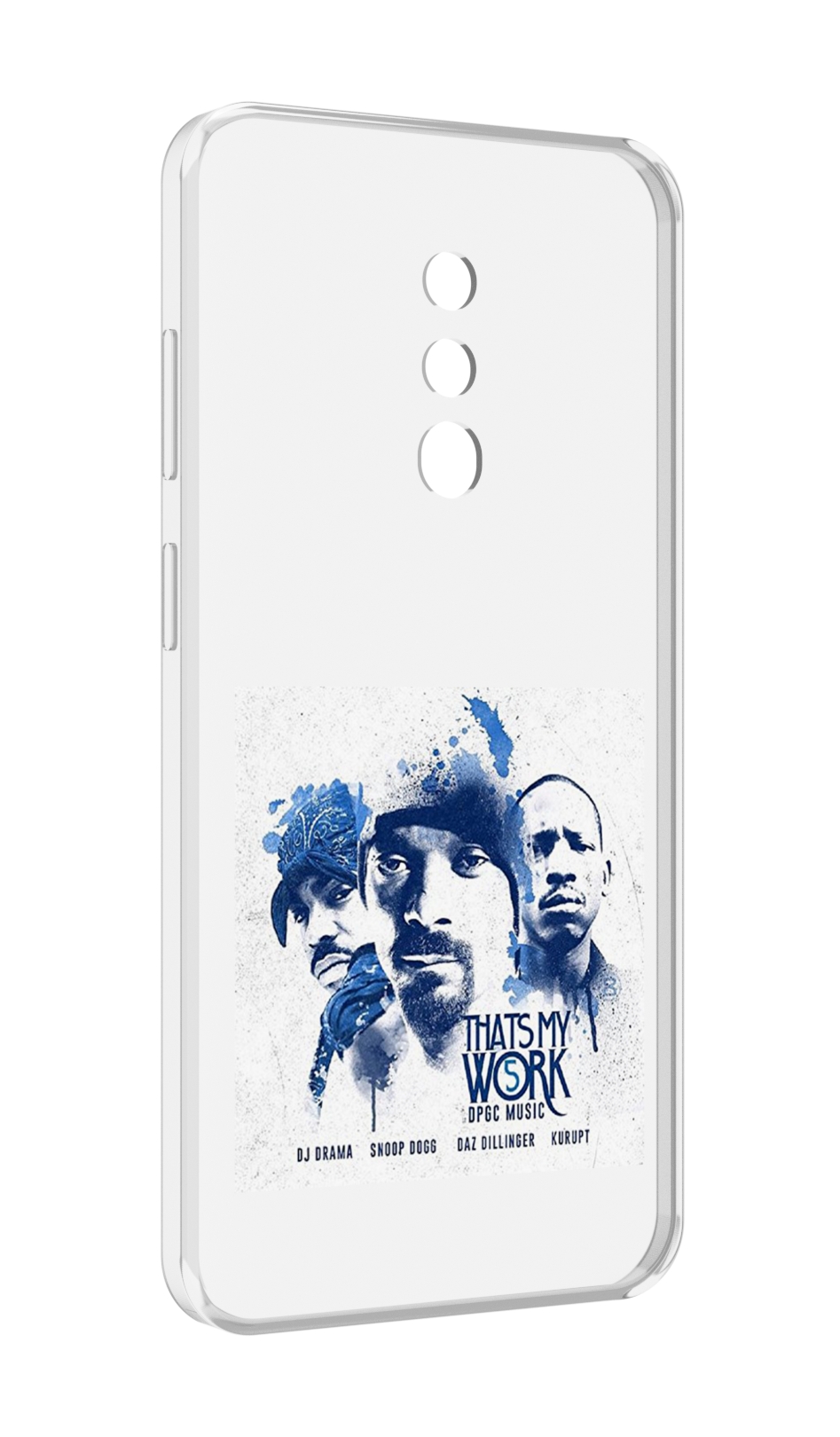 

Чехол Mypads Snoop Dogg That’S My Work Vol Для Blackview Bv5200, Прозрачный, Tocco