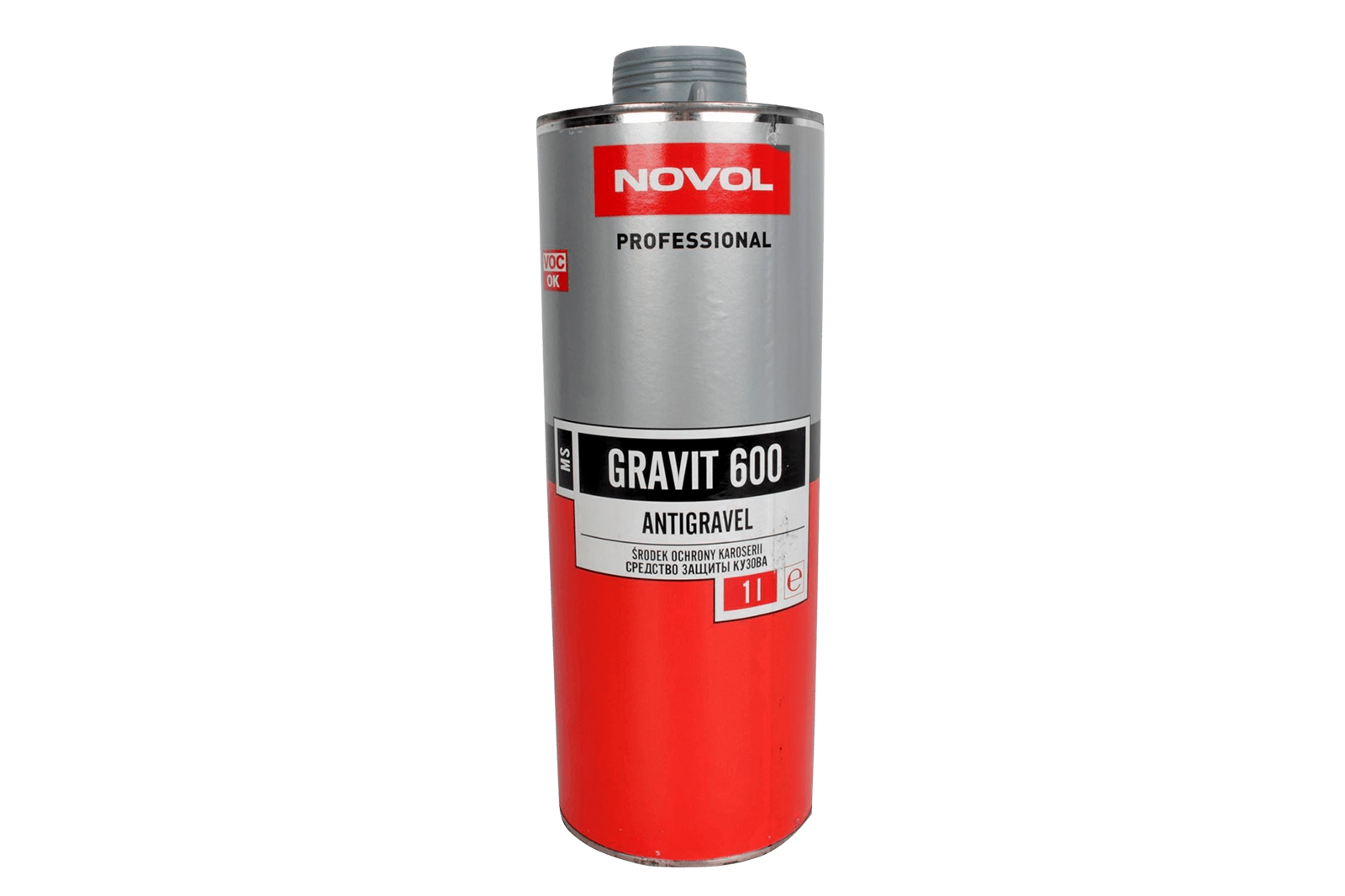 Антигравий серый Novol Gravit 600 1 л 37811