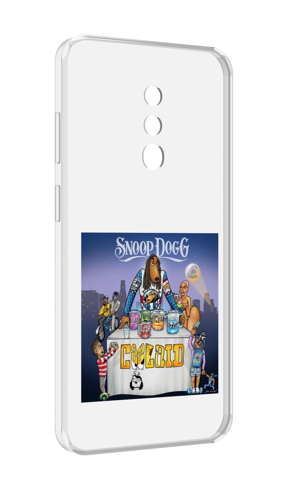 

Чехол Mypads Snoop Dogg Coolaid Для Blackview Bv5200, Прозрачный, Tocco