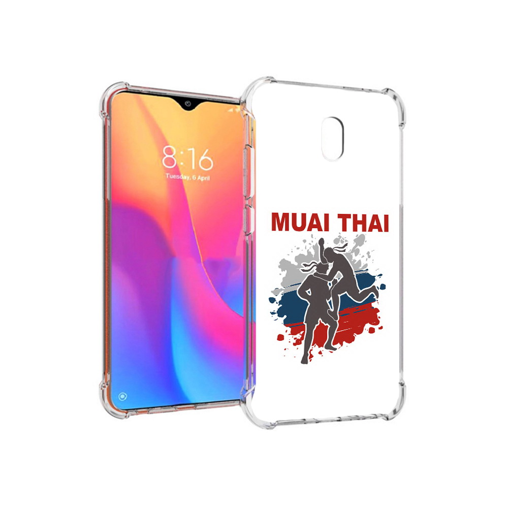 

Чехол MyPads Tocco для Xiaomi Redmi 8A Муайтай (PT138948.272.123), Прозрачный, Tocco