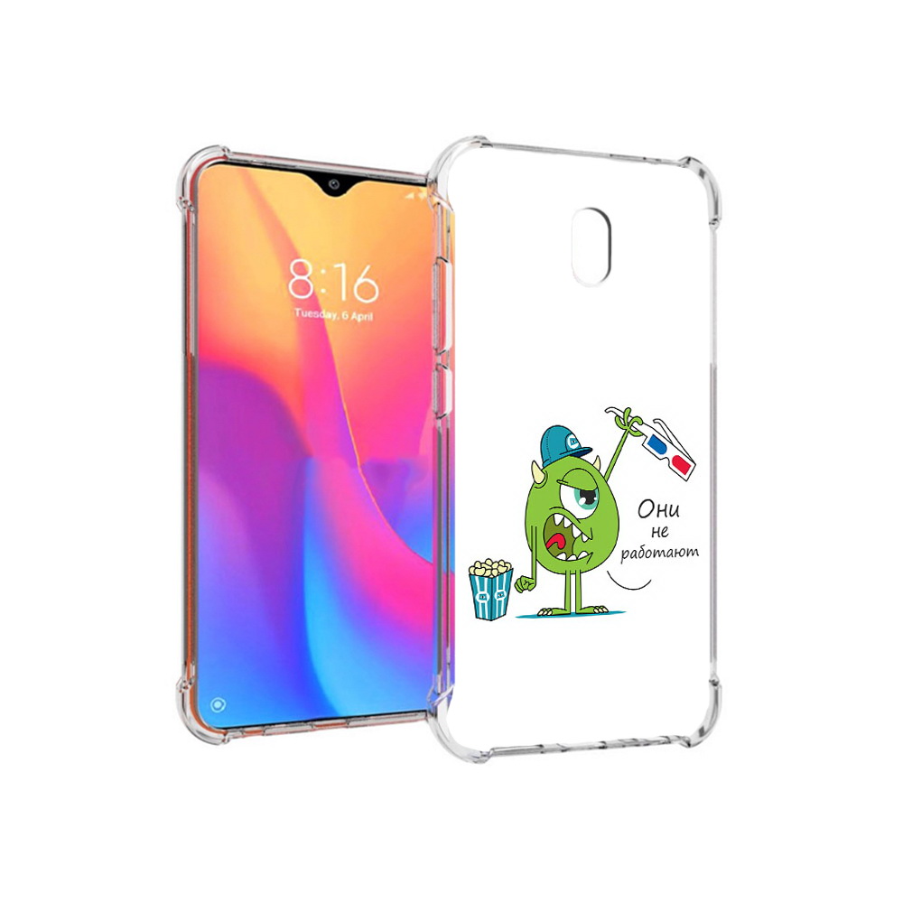 

Чехол MyPads Tocco для Xiaomi Redmi 8A Очки не работают (PT138948.272.129), Прозрачный, Tocco