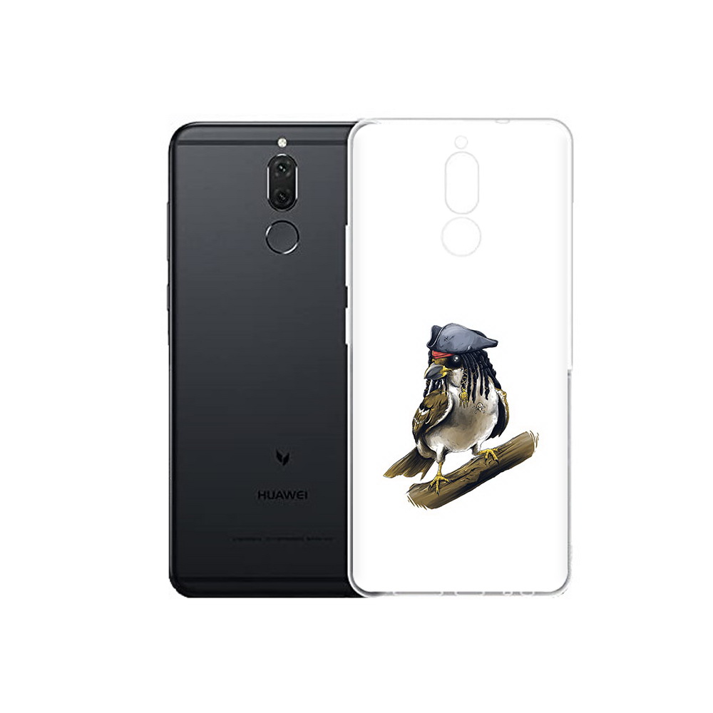 

Чехол MyPads Tocco для Huawei Nova 2i Джек воробей (PT92543.64.65), Прозрачный, Tocco