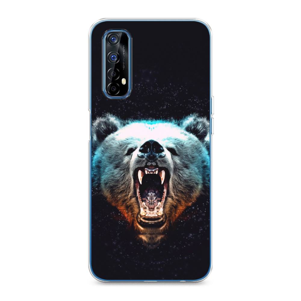 

Чехол Awog на Realme 7 "Медведь", Разноцветный, 254150-2