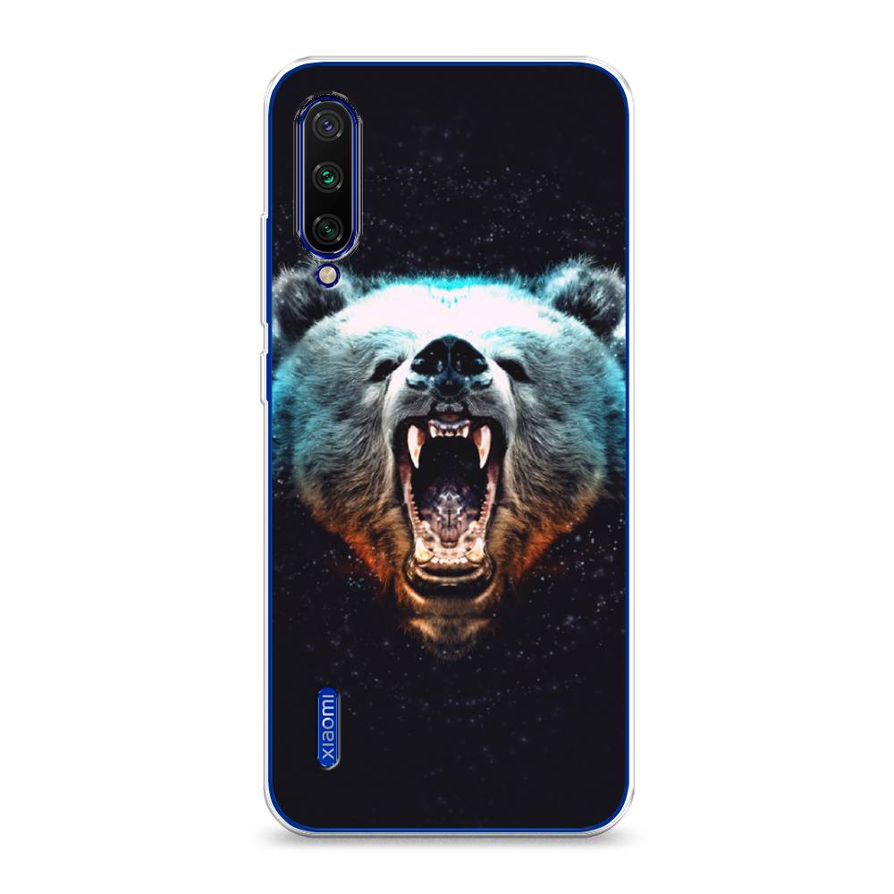 

Чехол Awog на Xiaomi Mi CC9E "Медведь", Разноцветный, 35950-2