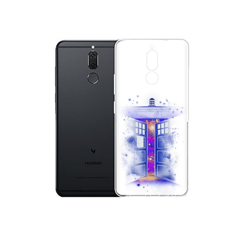 

Чехол MyPads Tocco для Huawei Nova 2i фиолетовый уголок абстракция (PT92543.64.659), Прозрачный, Tocco