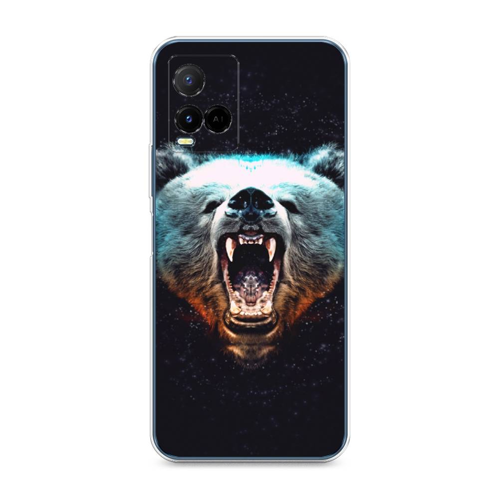

Чехол Awog на Vivo Y21 "Медведь", Разноцветный, 265050-2