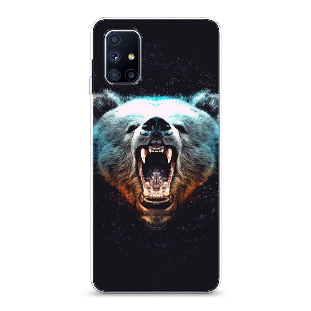 

Чехол Awog на Samsung Galaxy M51 / Самсунг M51 "Медведь", Разноцветный, 2101550-2