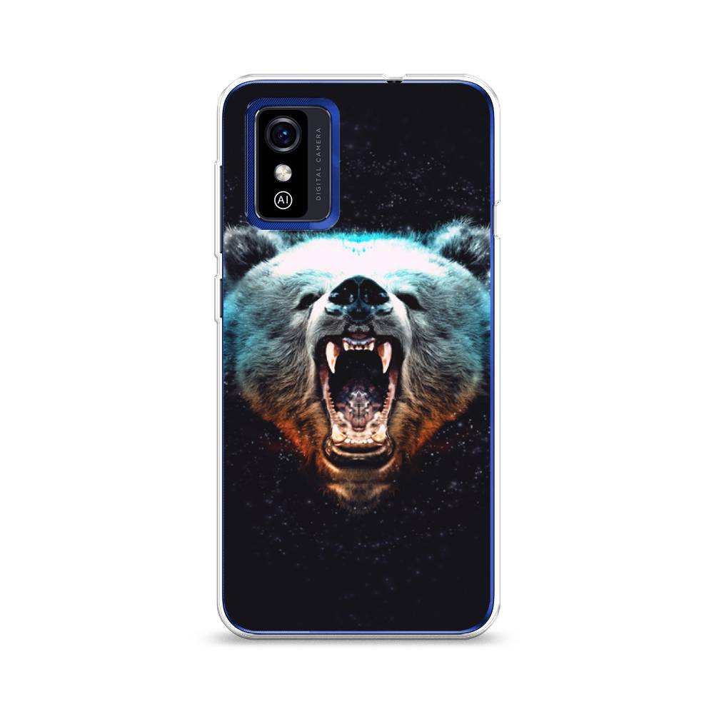 

Чехол Awog на ZTE Blade L9 / ЗТЕ Блэйд L9 "Медведь", Разноцветный, 135250-2