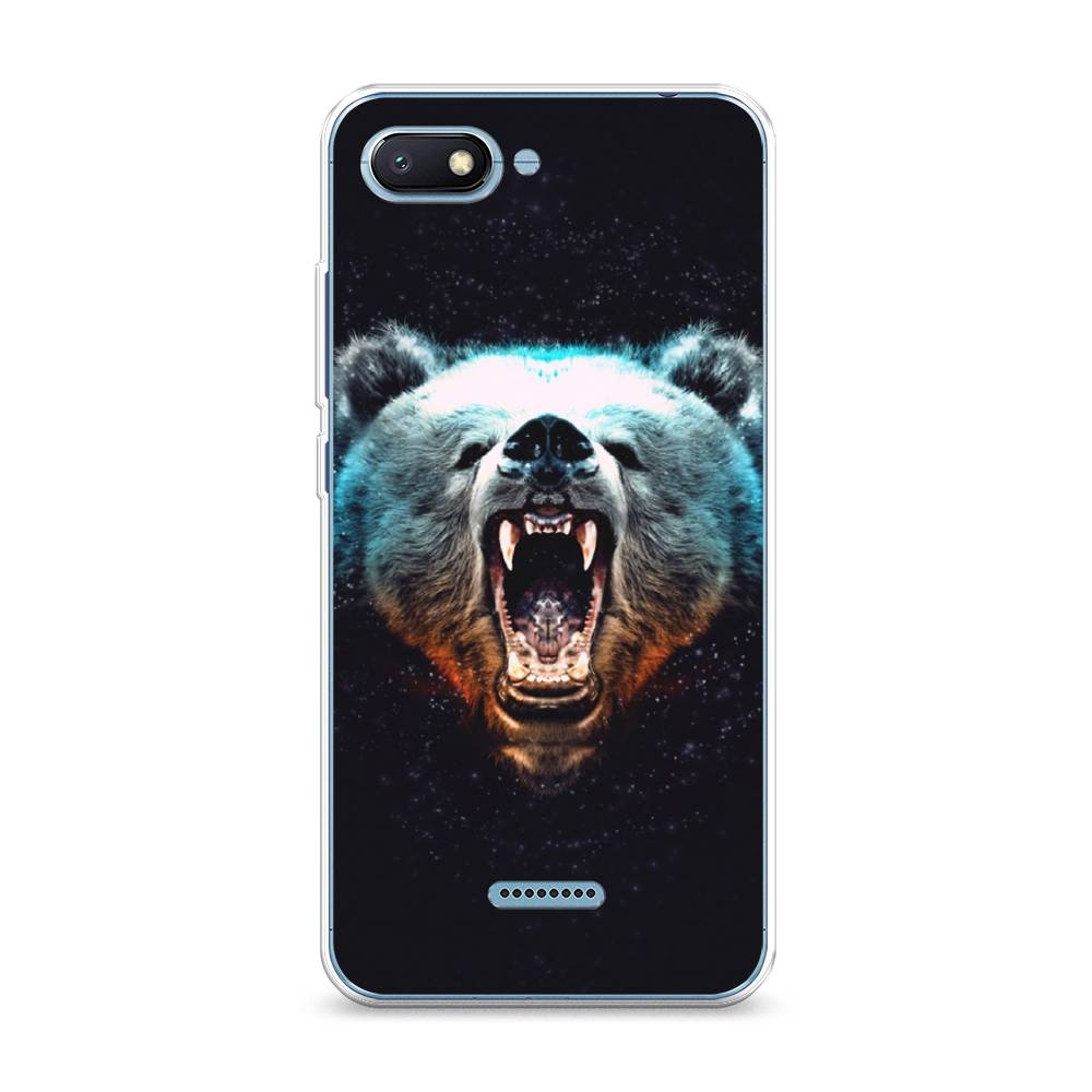 

Чехол Awog на Xiaomi Redmi 6A "Медведь", Разноцветный, 34150-2
