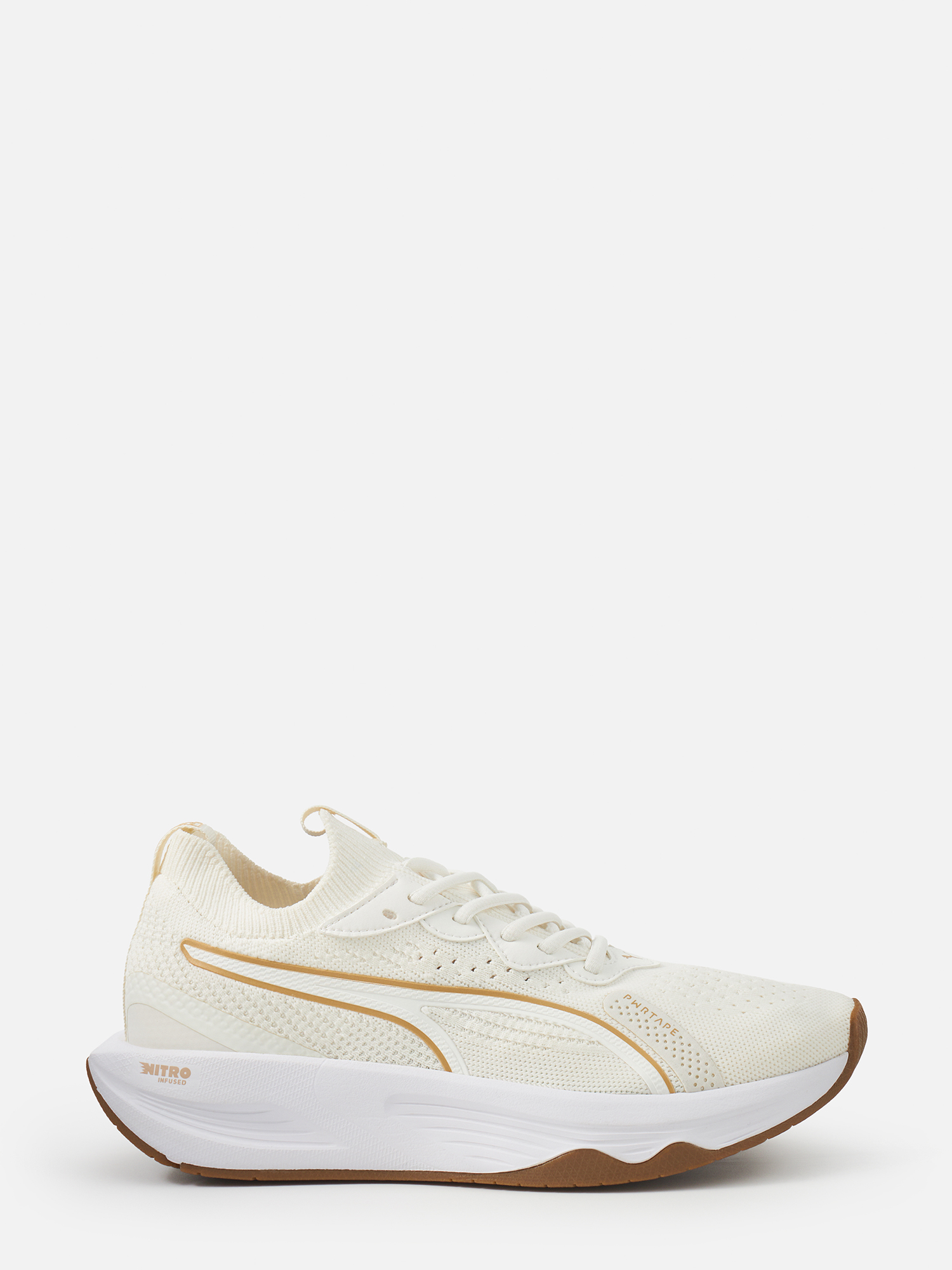 

Кроссовки женские PUMA 377892 белые 6 UK, Белый, PWR XX Nitro Luxe