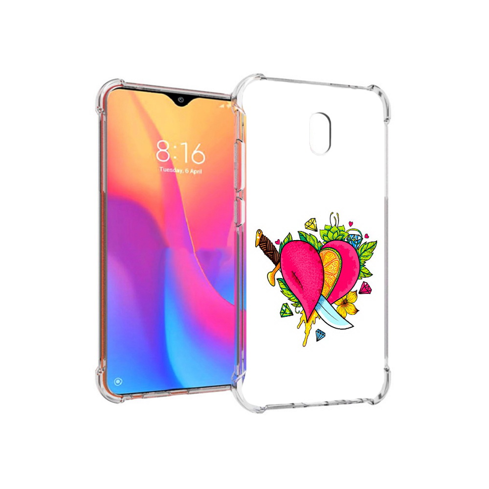 

Чехол MyPads Tocco для Xiaomi Redmi 8A Фруктовое сердце (PT138948.272.188), Прозрачный, Tocco