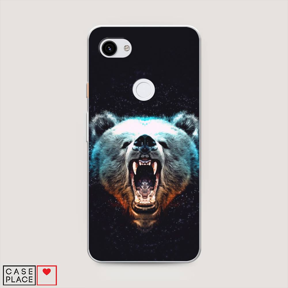 

Чехол Awog на Google Pixel 3A XL "Медведь", Разноцветный, 270450-2