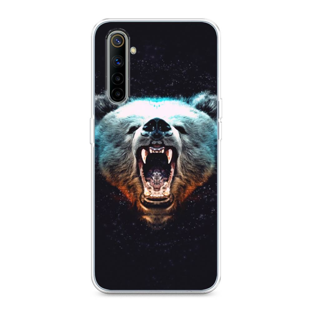 

Чехол Awog на Realme 6 "Медведь", Разноцветный, 252750-2