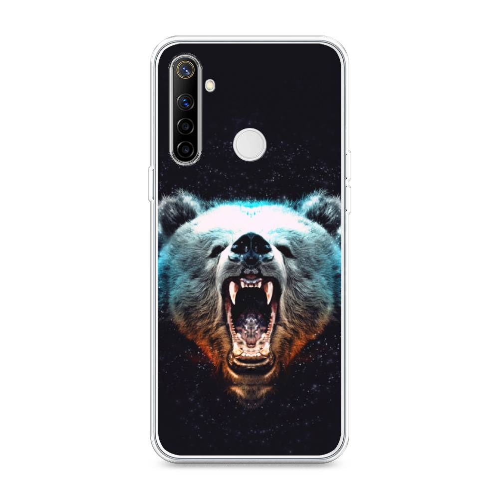

Чехол Awog на Realme 6i "Медведь", Разноцветный, 252950-2