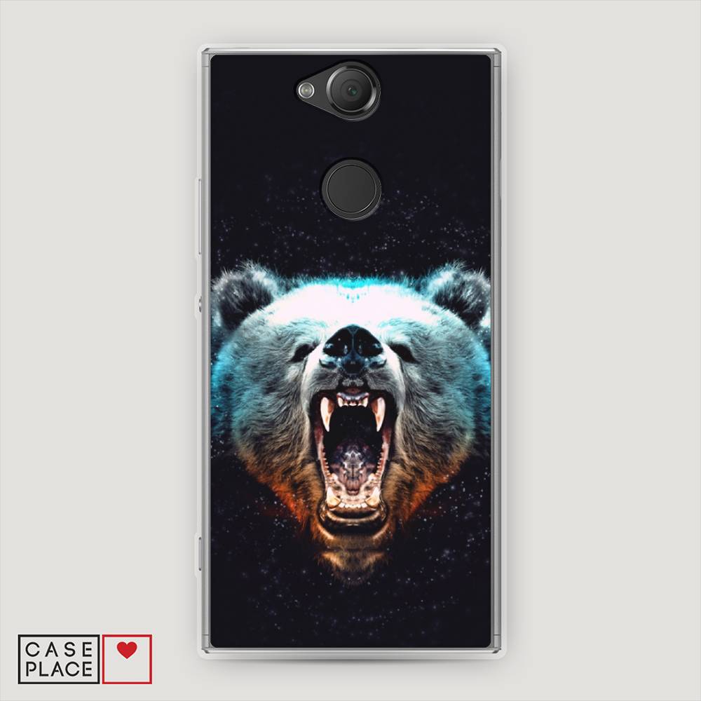 

Чехол Awog на Sony Xperia XA2 "Медведь", Разноцветный, 53150-2