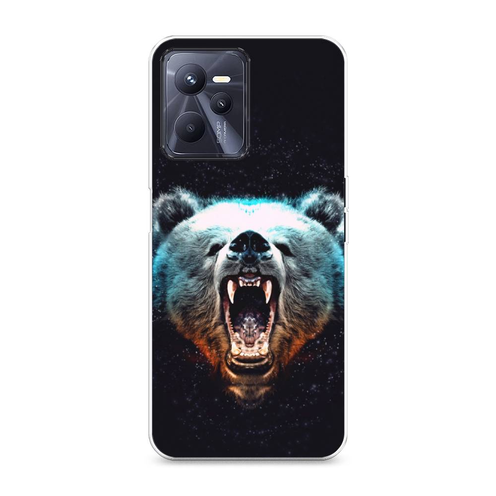 

Чехол Awog на Realme C35 "Медведь", Разноцветный, 259250-2