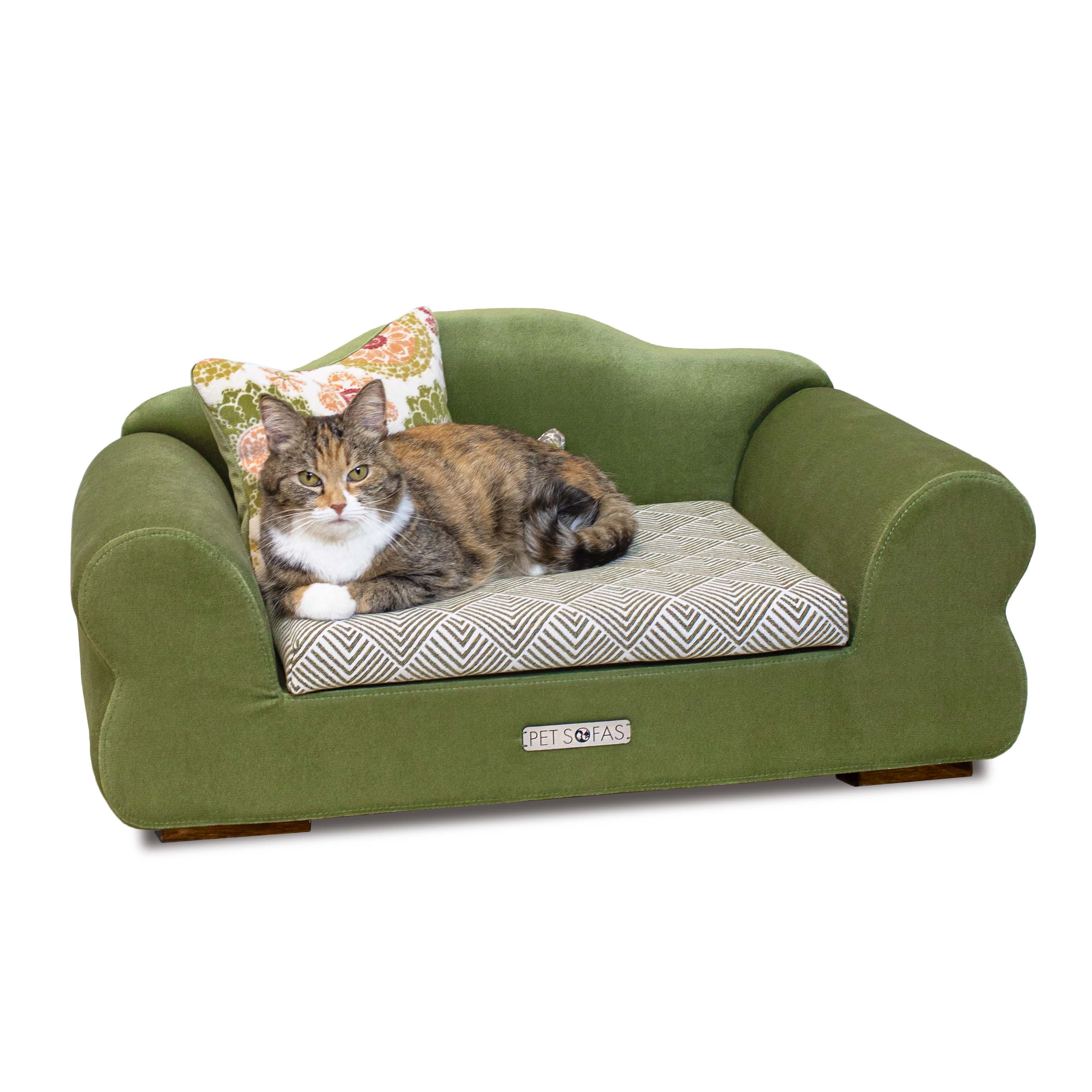 

Лежанка - диван Pet Sofas для собак мелких пород и кошек, модель Классик,деревянный каркас, КЛАССИК